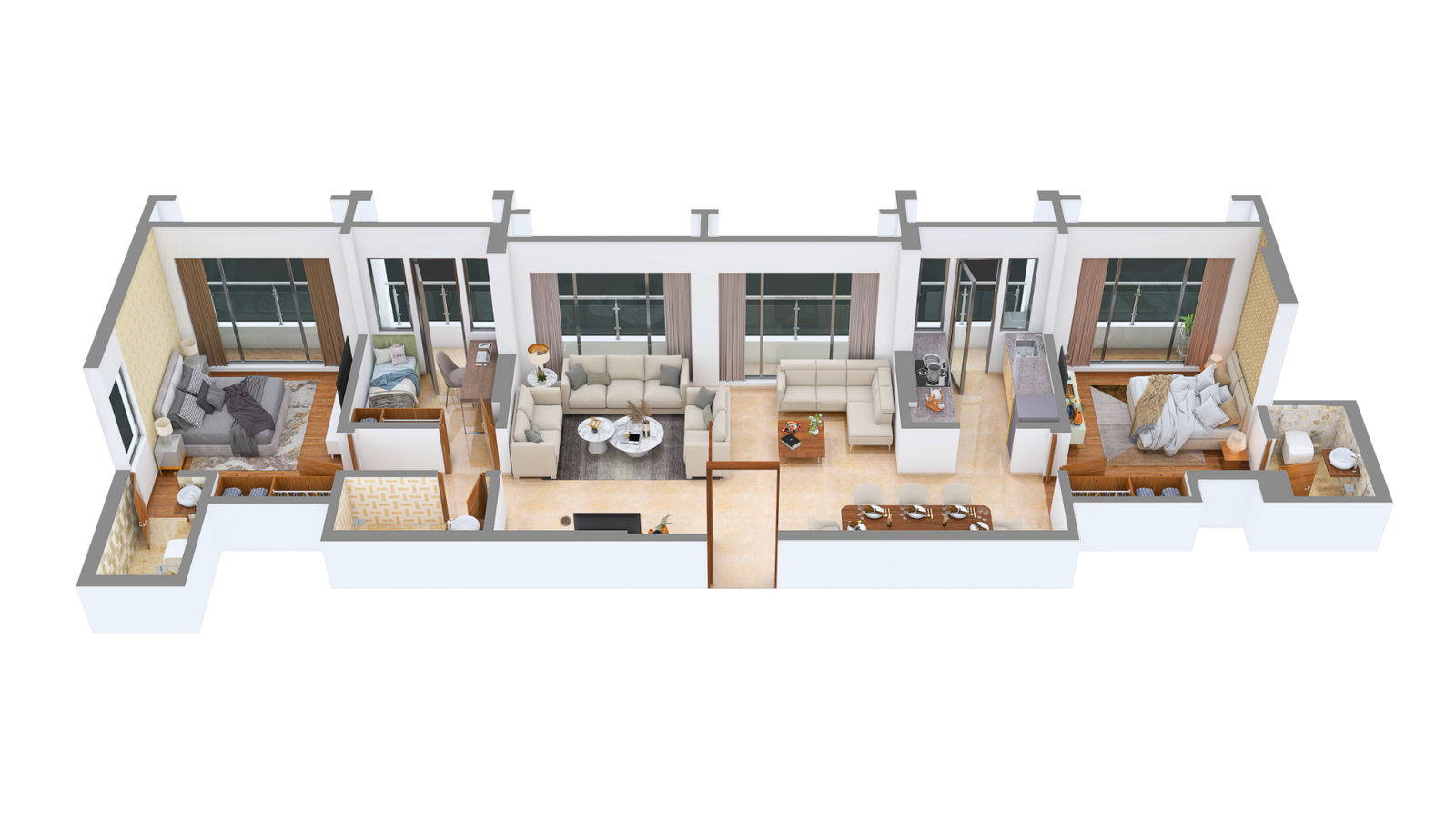 2.5 BHK 3D